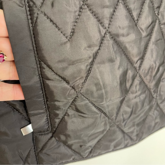 Talbots Petites Womens Black Puffer Vest Zip front Pockets Sz 3XL. - Picture 9 of 12